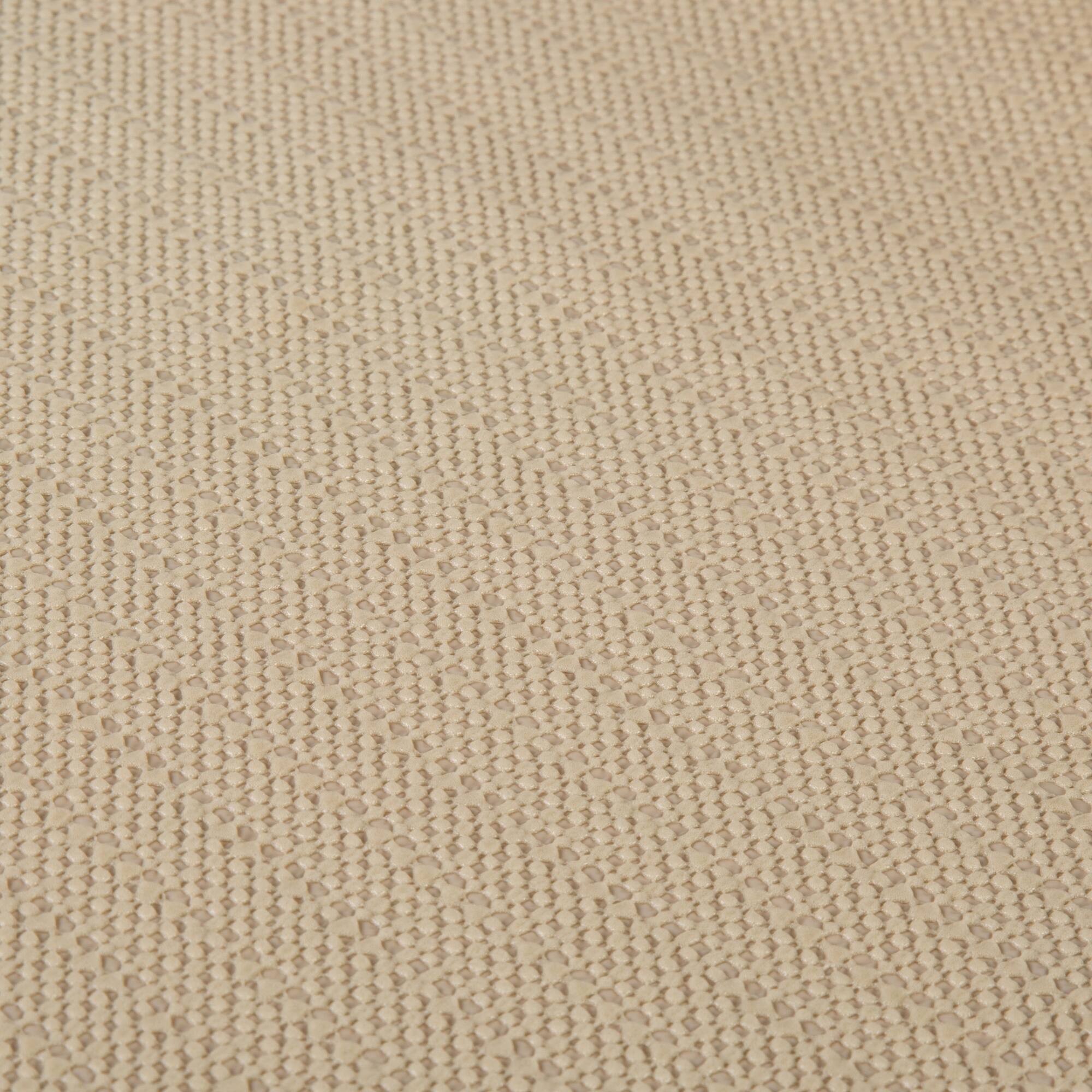 Simplify 17.5ft. Taupe Smooth Surface Shelf Liner